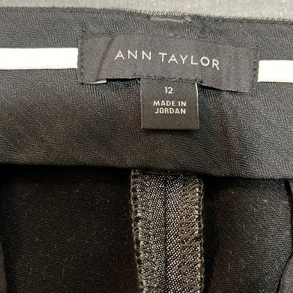 Ann Taylor Ankle Pant in gray. Size 12 - Picture 4 of 6